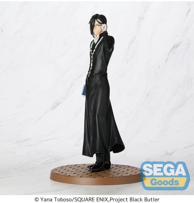 SEGA Black Butler: Boarding School Arc Luminasta PVC Statue Sebastian Michaelis 22 cm Beeld