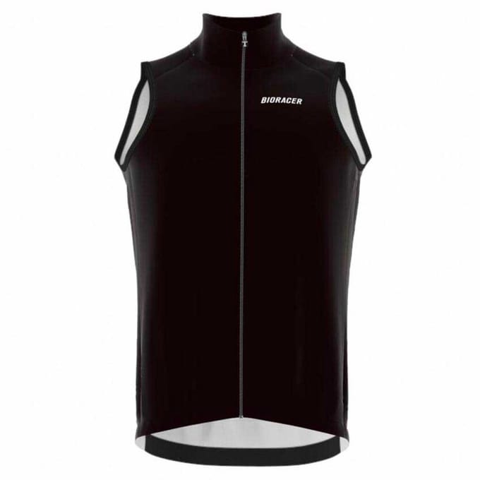 BIORACER Icon - Wind Body Tussenseizoen - Heren - Eclipse Zwart - Winddicht & Thermisch - Maat XL