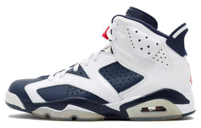 Jordan 6 Retro Olympic London 2012 384664-130 44 white