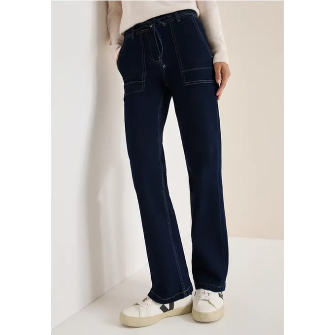 Uitgerolde Bootcut jeans