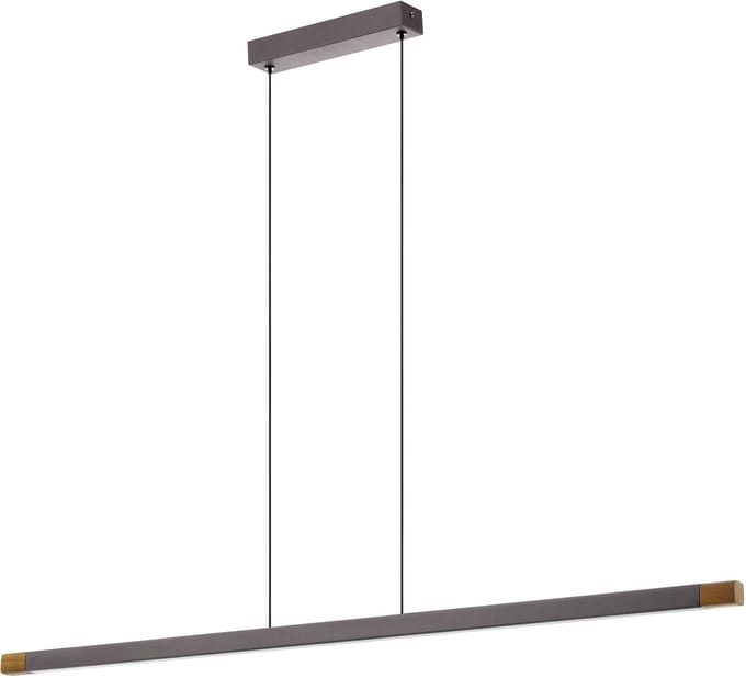 EGLO LISCIANA long table pendant 1260 mm grey