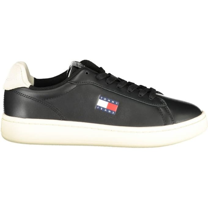Tommy Hilfiger Zwarte Polyurethaan Dames Sneaker