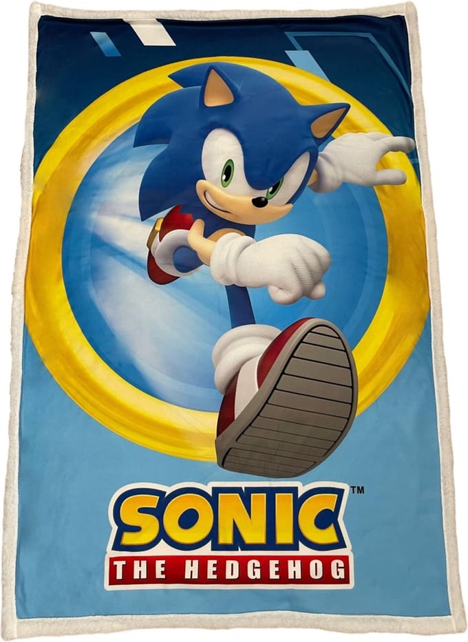 Sonic fleece deken - sherpa