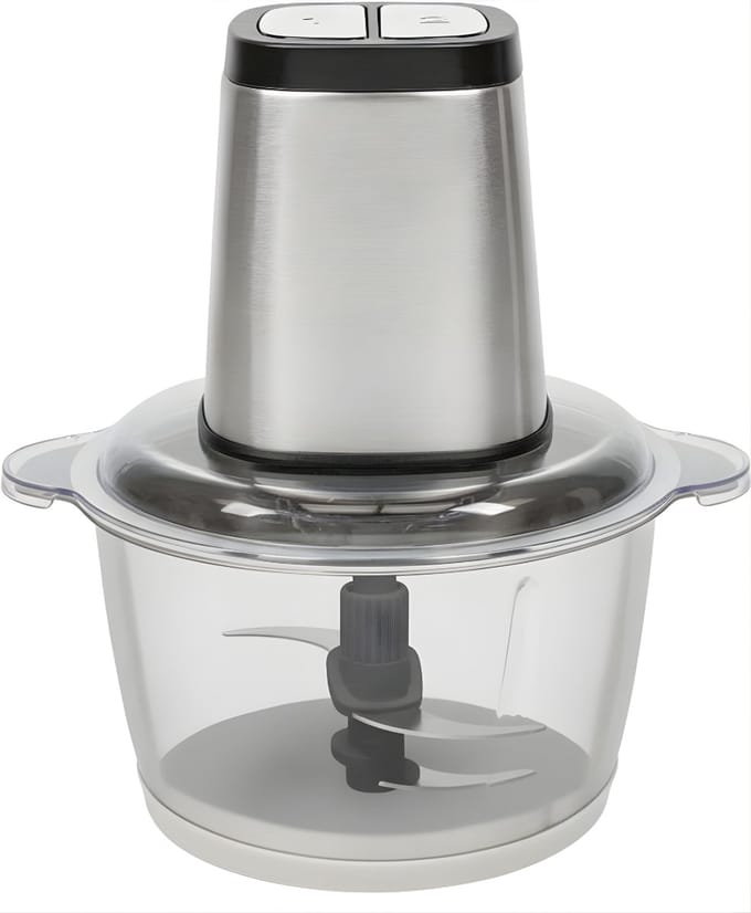DnA® Hakmolen - Hakmolen Electrisch - Hakmolens - Zilver - 18cm x 22cm x 24cm