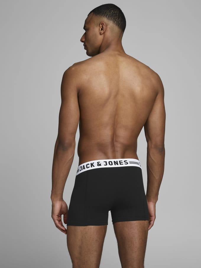 JACK & JONES- SENSE TRUNKS 3-PACK NOOS - Heren - Trunks