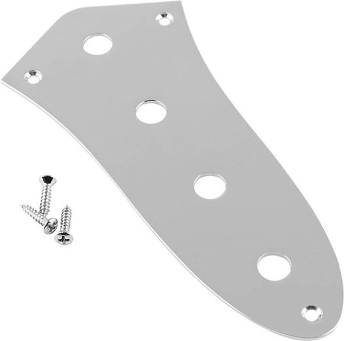 Fender 992057100 Chrome Control Plate voor Jazz Bass®