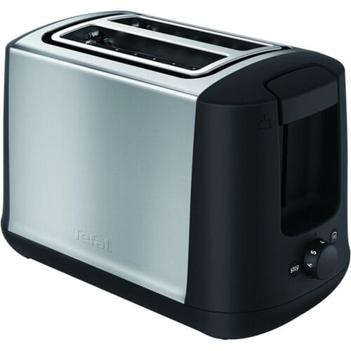 Tefal TT340830 - broodrooster - 850 W zwart RVS kruimelschotel