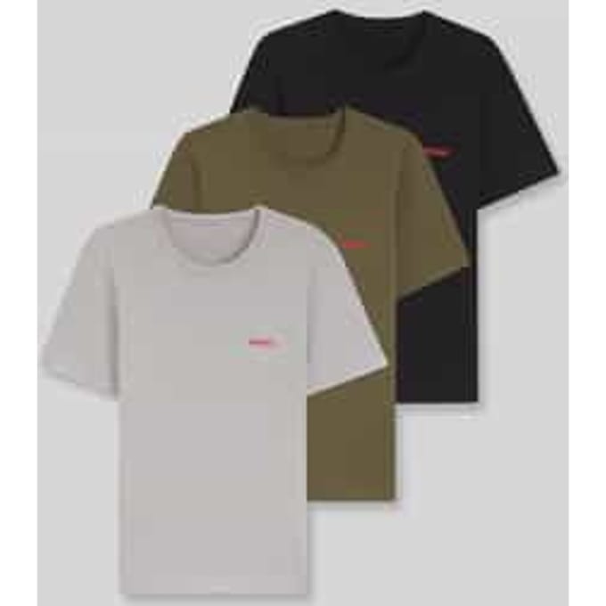 Pyjama's / nachthemden HUGO Set van 3 lounge-T-shirts