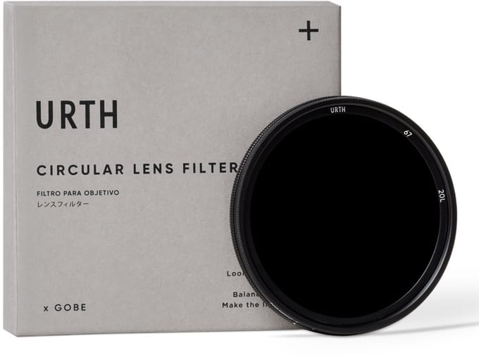 Urth 67mm ND64-1000 (6-10 Stop) Variable ND Lens Filter (Plus+)
