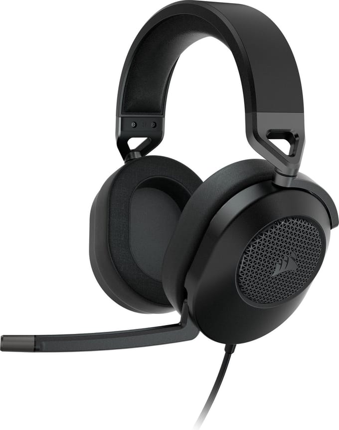 Corsair HS65 Surround Gaming Headset - Carbon - 7.1 Surround - 3,5 mm