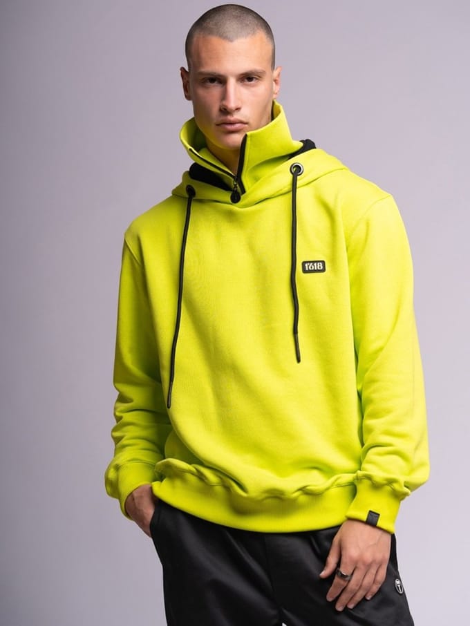 1'618 Phantom Hoodie - Yellow Lemon
