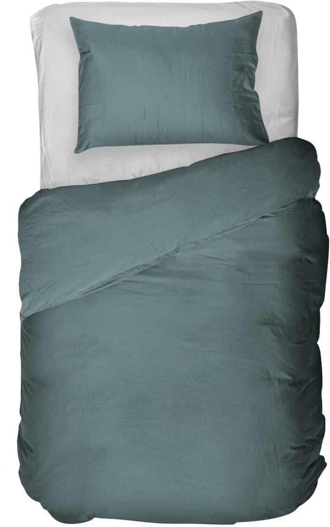 Kayori Kiyo Dekbedovertrek Tencel - 140x200-220 + 1 sloop - Eenpersoons - Petrol