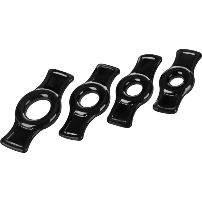 Docjohnson-Titanmen Cockring Set Black-cockring