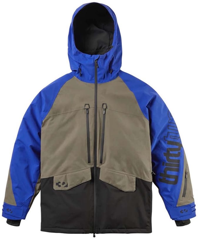 ThirtyTwo Lashed Insulated Fleece Jas blauw