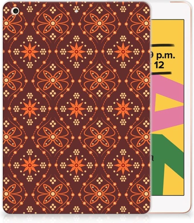 Apple iPad 10.2 | iPad 10.2 (2020) | 10.2 (2021) Hippe Hoes Batik Brown