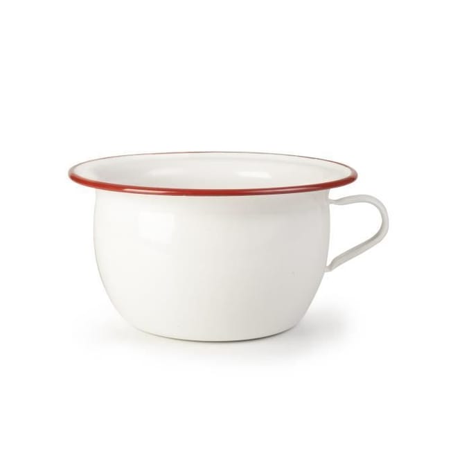Nachtpot - IBILI - 908224 - Staal - Wit - 24 x 24 x 13 cm wit
