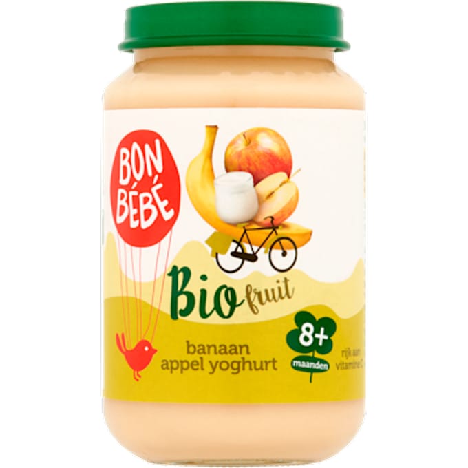Bio F0806 banaan appel yoghurt