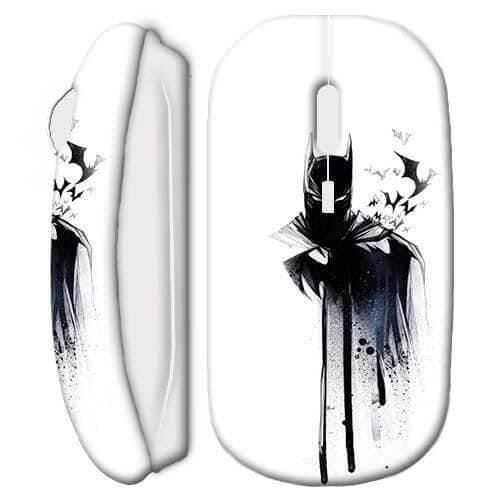 Draadloze muis Batman Bats wit