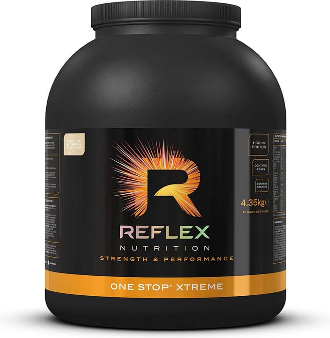 Reflex Nutrition One Stop Xtreme (4.35kg) Cookies & Cream - Eiwitten - Eiwit Mix