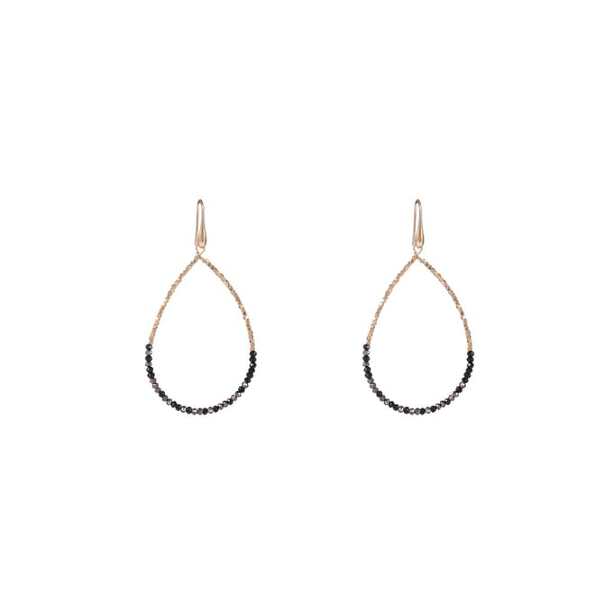 Day&Eve by Go Dutch Label Oorhangers Elegant Beads Drop Black Mix
