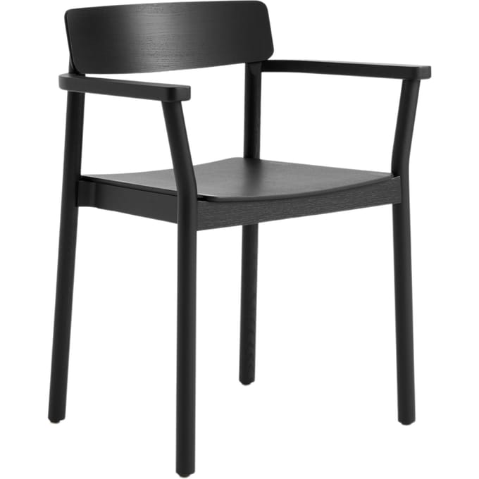 &Tradition Betty TK10 Armleunstoel - black