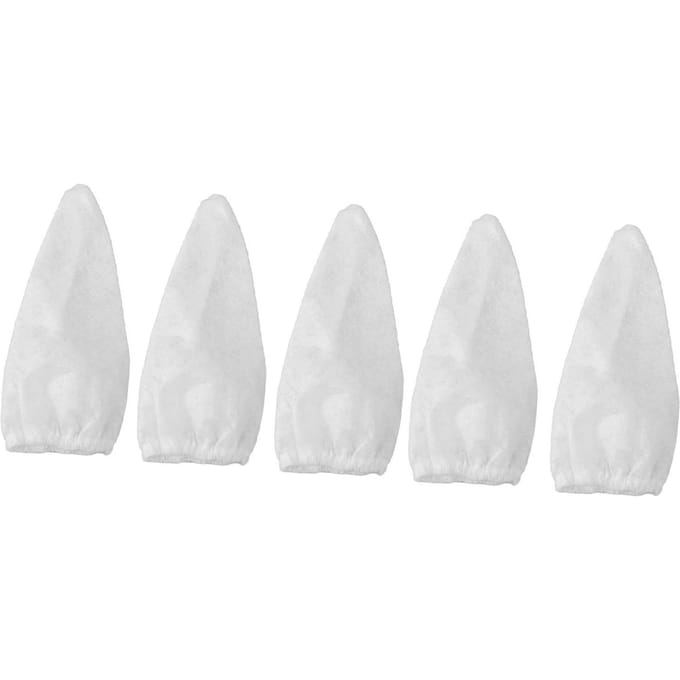 5 STuks Vacuüm Filterzak Vervanging Herbruikbaar Polyester Vezel Zwembadreiniger Filter white