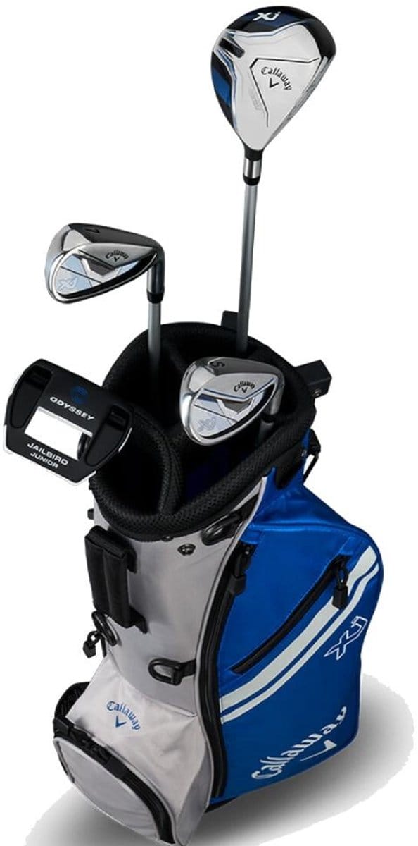 Callaway XJ1 Blauw Wit 7-Delige Junior Golfset | Standbag (Unisex 3-5 Jaar)