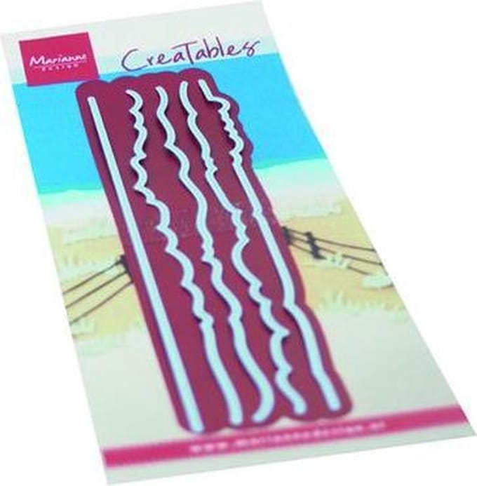 Marianne Design Creatables Snij en Embosstencil - Uitzicht over oceaan