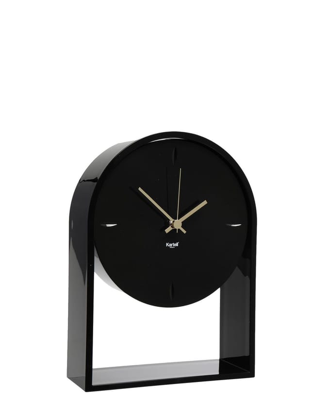Kartell Air du Temps Klok - zwart