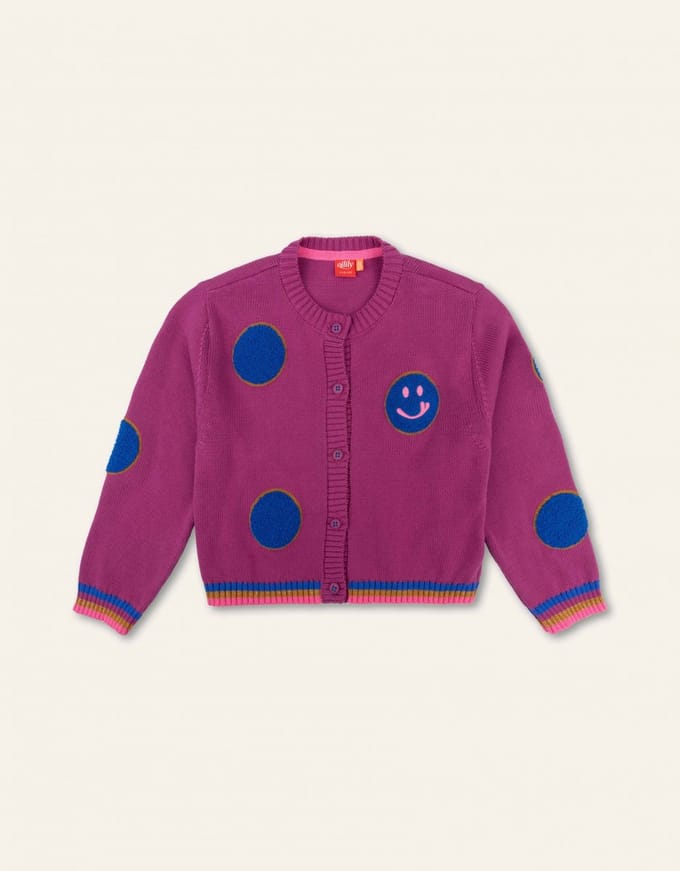 Oilily Vairy Vest- maat98/3T Fuchsia Rood