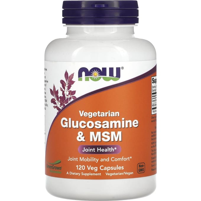 Glucosamine & MSM - 120 v-caps