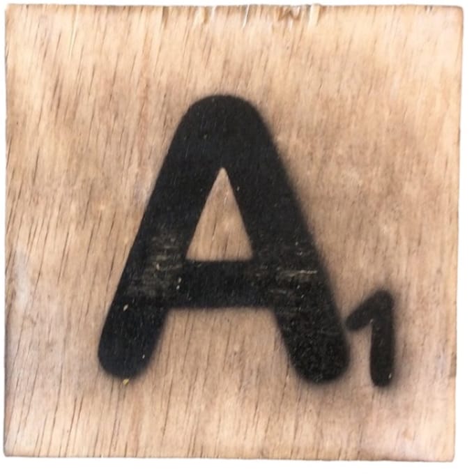 Onderzetter A 10x10 cm 5 stuks