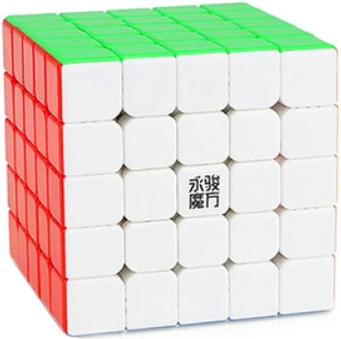 YJ Zhilong Mini 3x3, 4x4 of 5x5 stickerless