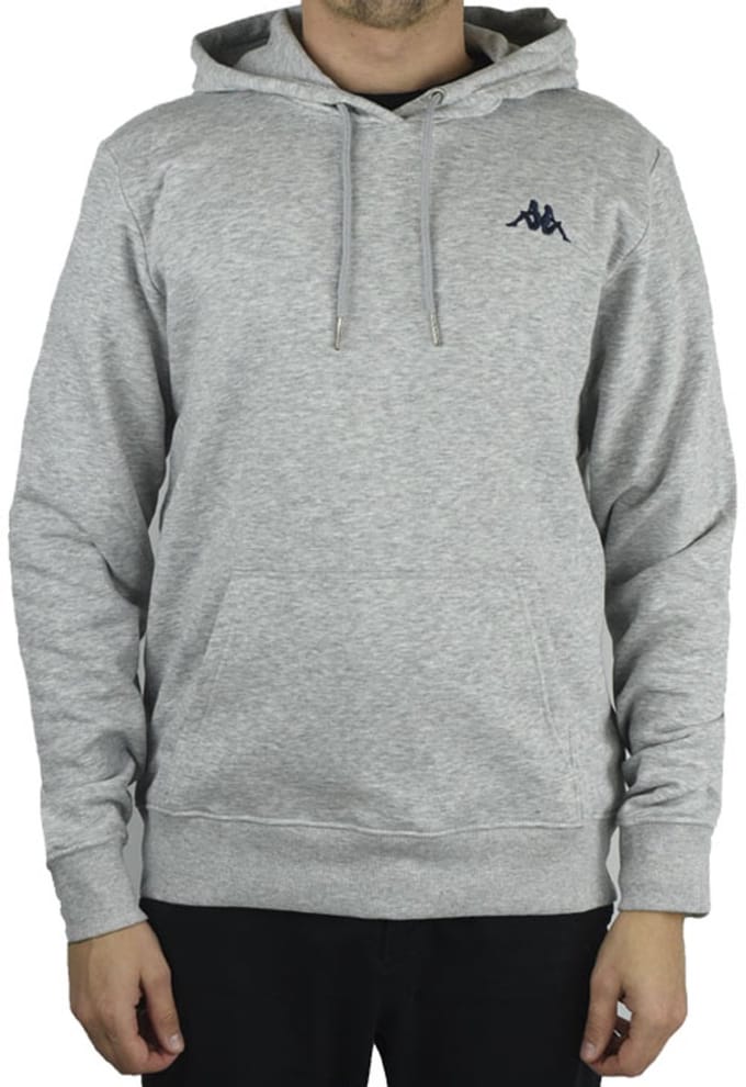 Kappa Vend Hooded 707390-15-4101M, Mannen, Grijs, Sweatshirt, maat: M