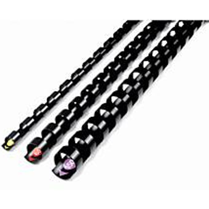 GBC Combbind Bindruggen zwart - a4 - 22 mm - 100 stuks