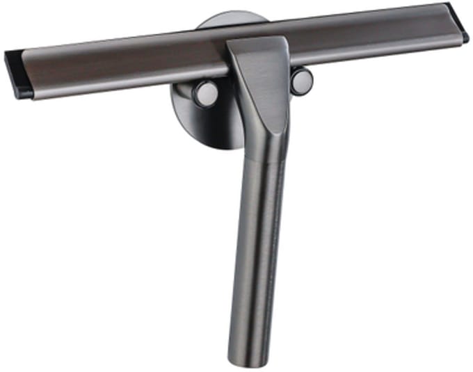 FugaFlow Eccelente Acces Glaswisser - houder - 22cm - Geborsteld Gunmetal PVD