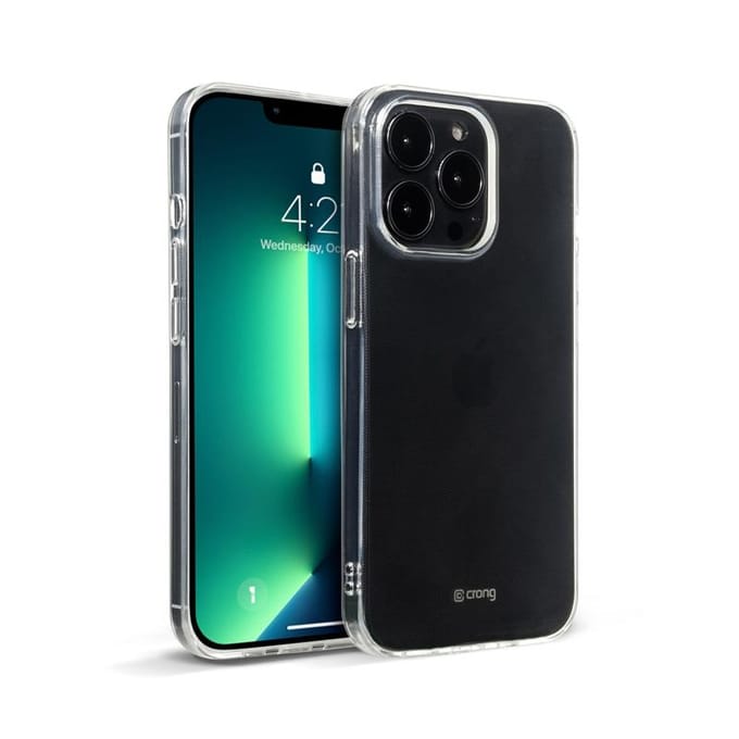 CRONG Crystal Slim Cover - iPhone 13 Pro Max Case - Clear