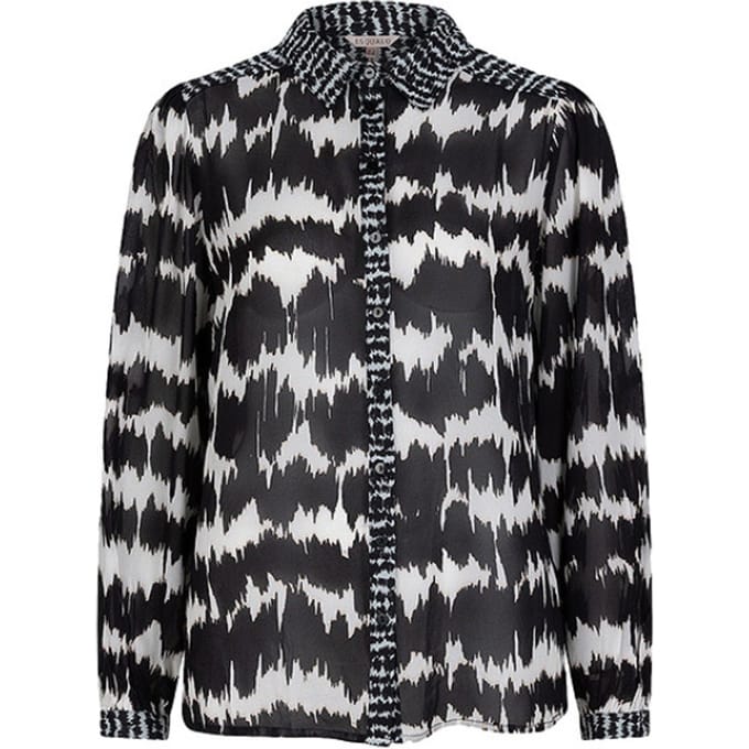 Esqualo blouse W23-14711 - Print