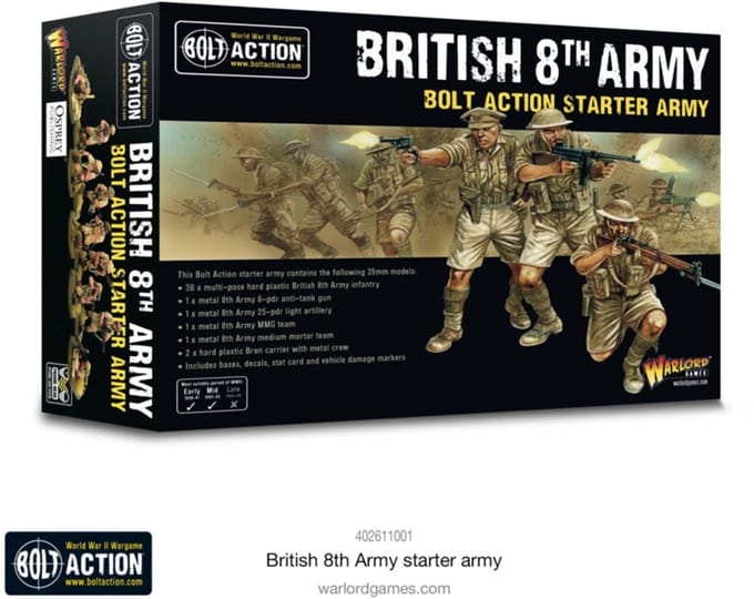British 8th Army Starter Army