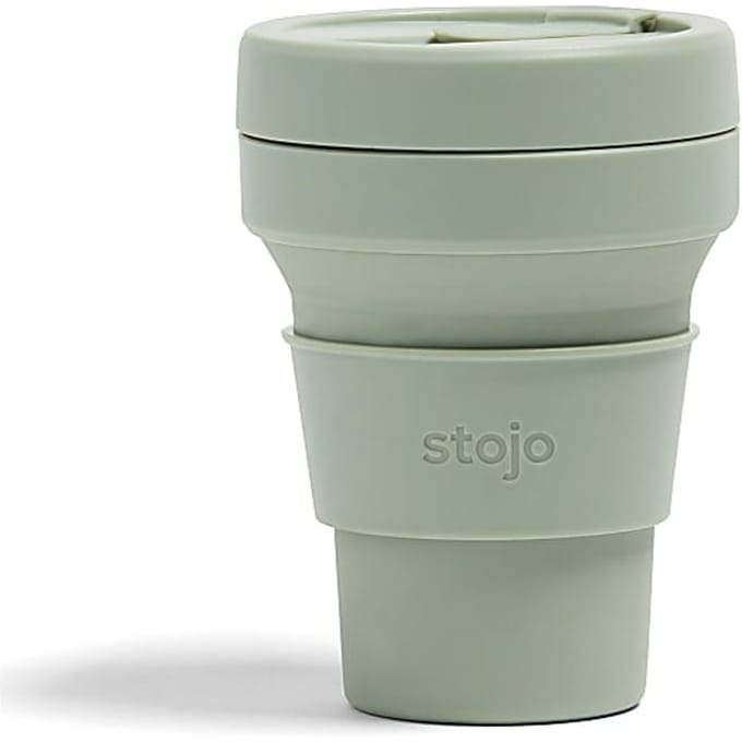 Stojo Opvouwbare Pocketbeker 355ml - Sage