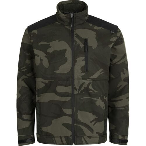 Cerva softshell jack camouflage XXL groen