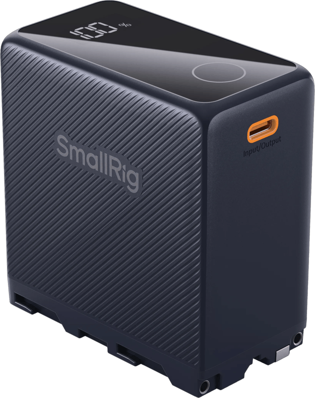 SmallRig 4469 Camera Battery USB-C Rechargeable NP-F970 Black