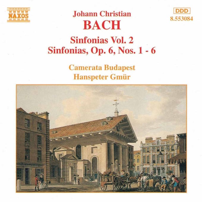 Camerata Budapest - J.C. Bach: Sinfonias 2 (CD)