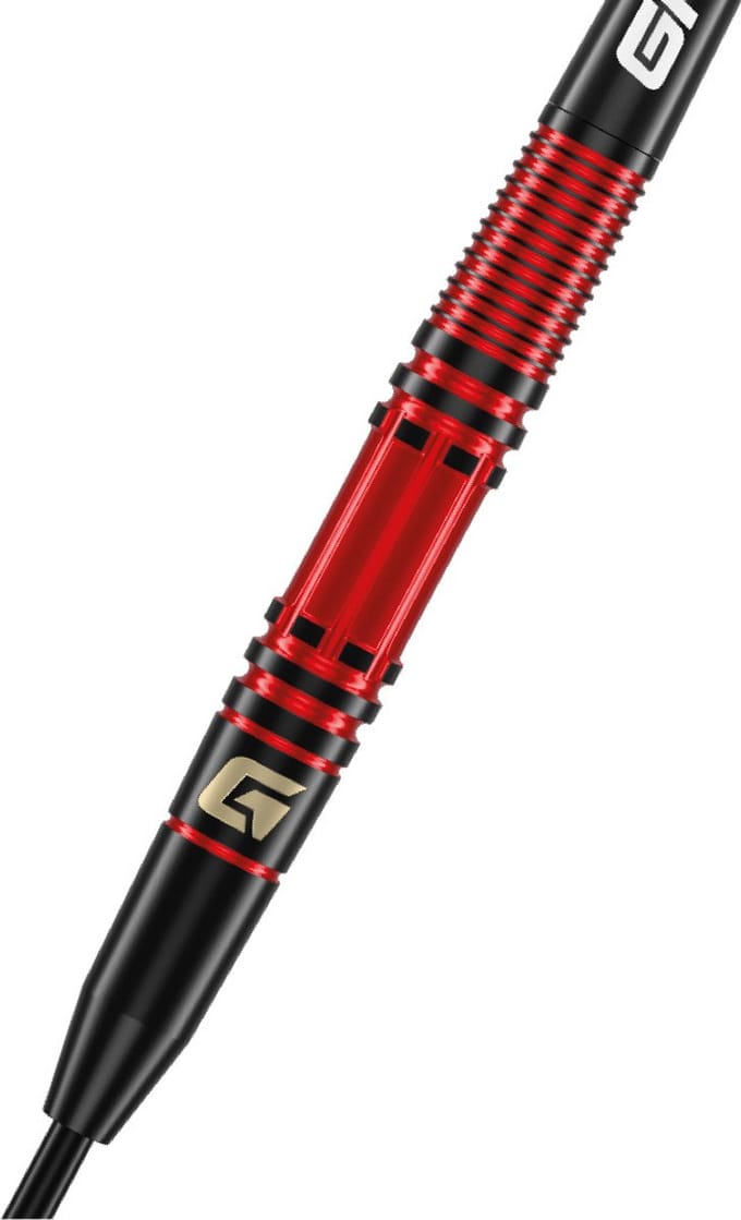 GOAT Athlete Red Brass - Dartpijlen