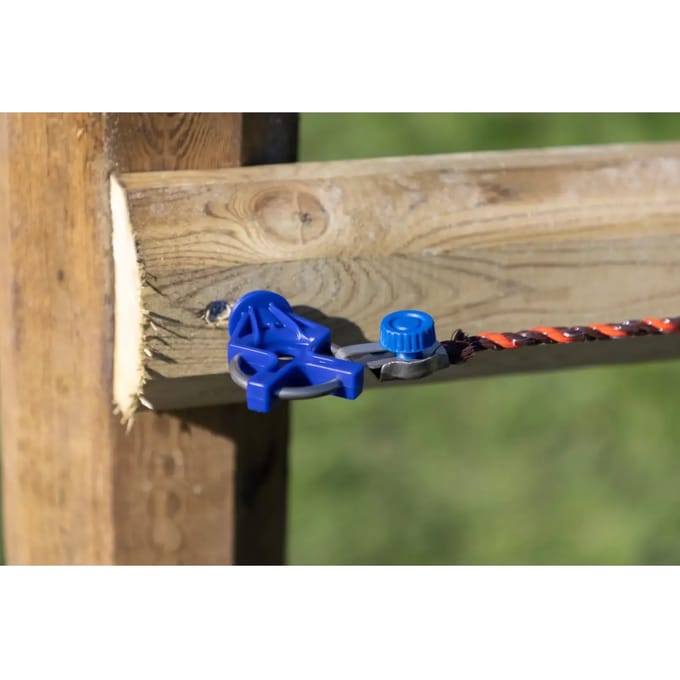 Hekwerkaccessoires roestvrij staal koord/draad snelkoppeling Ako Premium (x4)