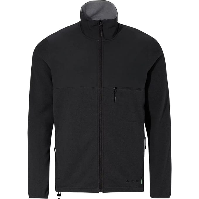 Vaude Mineo Ii Fleece Met Volledige Rits Zwart S Man