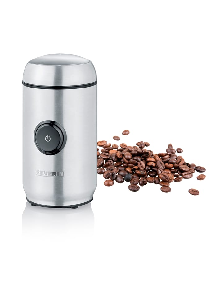 SEVERIN KM 3879 - spice/coffee grinder - brushed stainless steel/black