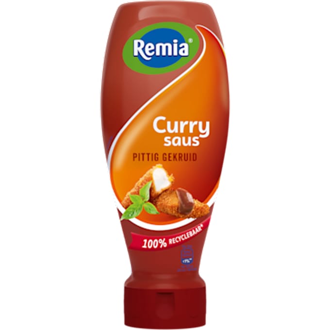 Remia Curry saus - fles van 500 ml