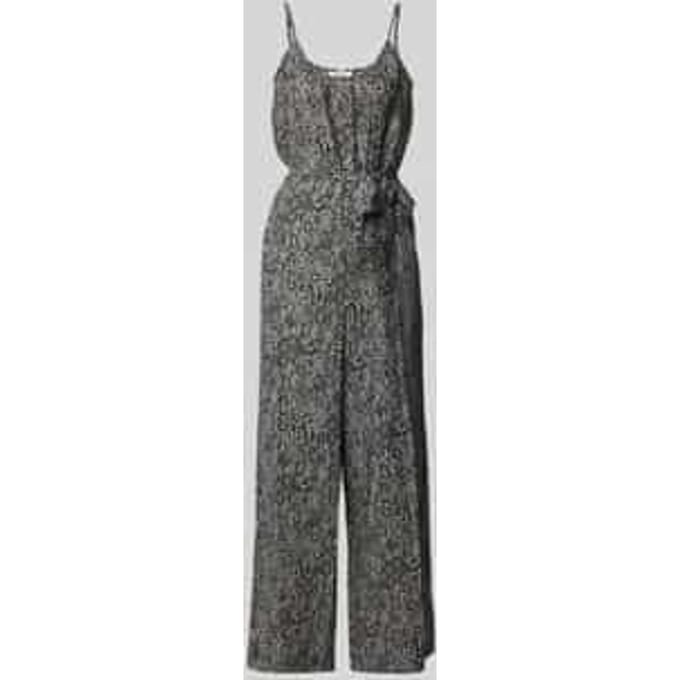 s.Oliver - female - Jumpsuit van gestructureerde viscosemix met verstelbare schouderbandjes