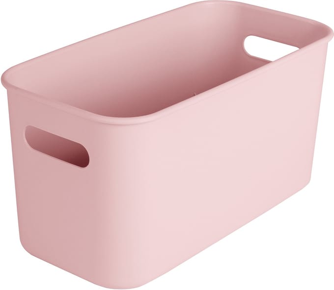 Sunware Sigma home cube box 6L - 31.3x16x16 cm - Roze